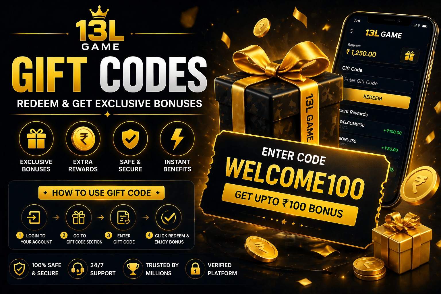 13L Game gift codes and bonus offers
